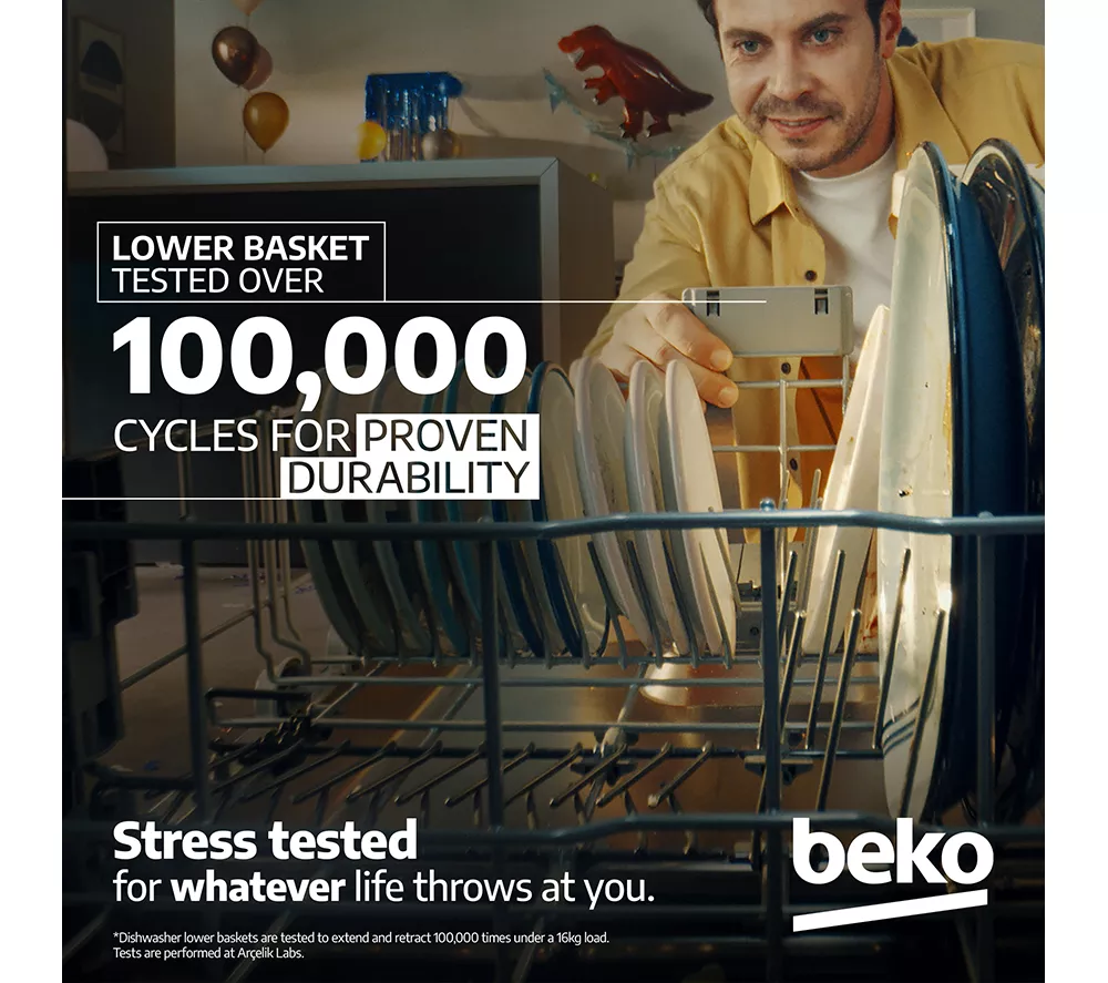 BEKO Pro CornerIntense BDIN38560CF Full-size Fully Integrated Dishwasher - Image 7