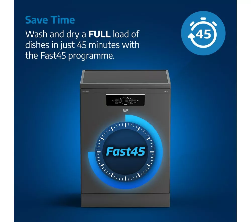 BEKO Pro CornerIntense BDIN38560CF Full-size Fully Integrated Dishwasher - Image 12