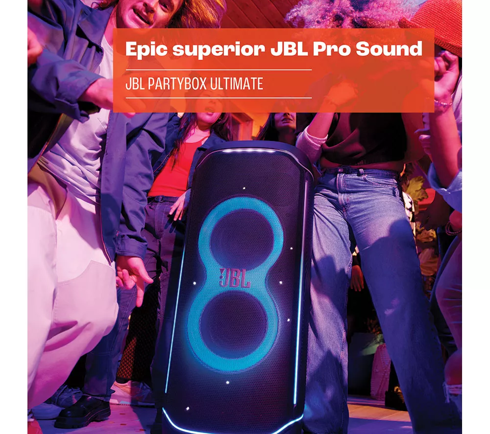 JBL PartyBox Ultimate Portable Wireless Multi-room Speaker - Black - Image 2