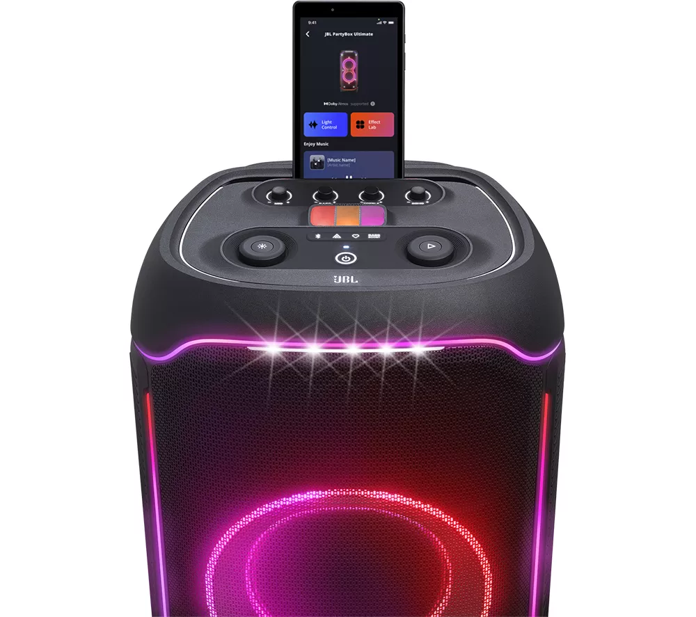 JBL PartyBox Ultimate Portable Wireless Multi-room Speaker - Black - Image 6