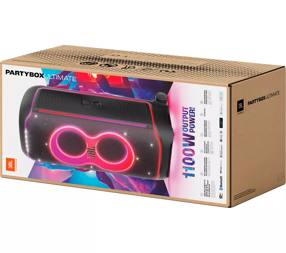 JBL PartyBox Ultimate Portable Wireless Multi-room Speaker - Black - Image 8