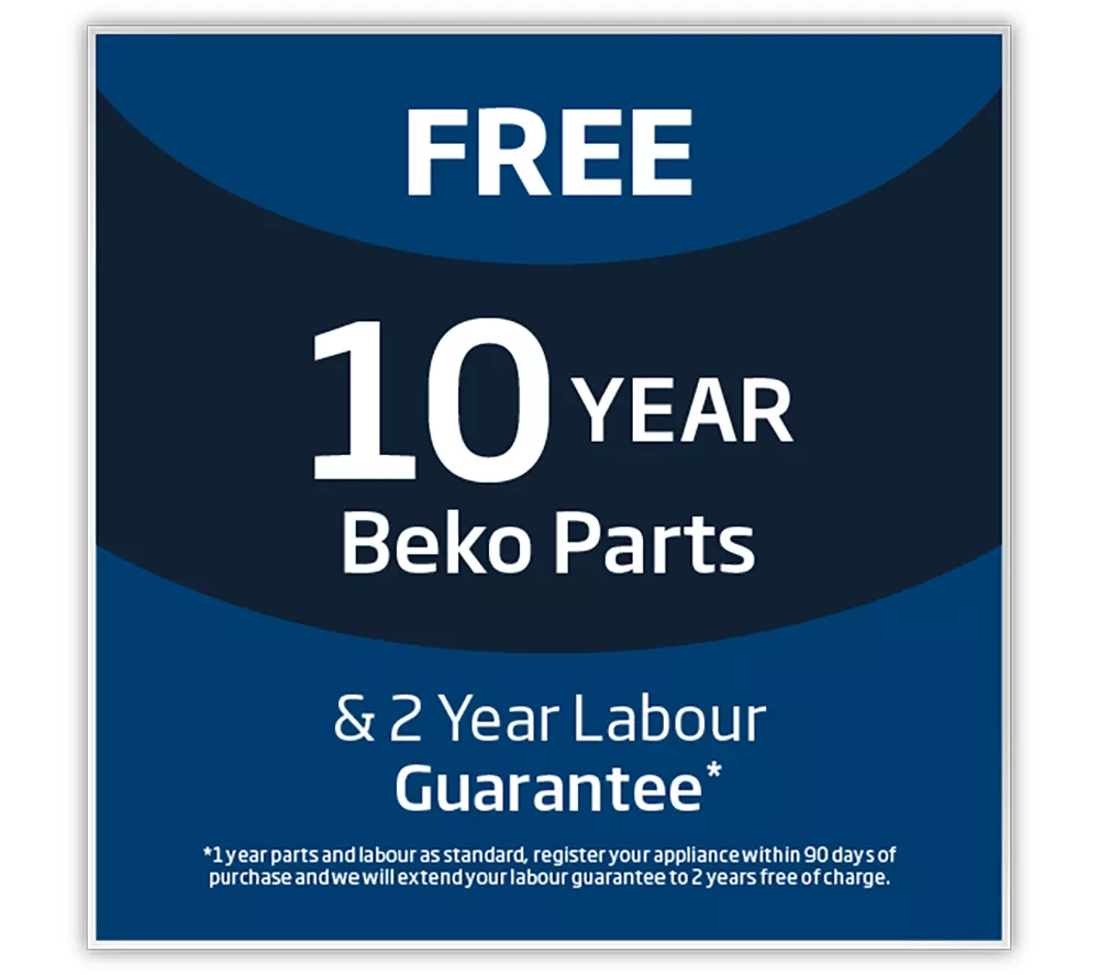 BEKO Pro ASP352VPX American-Style Fridge Freezer - Brushed Steel