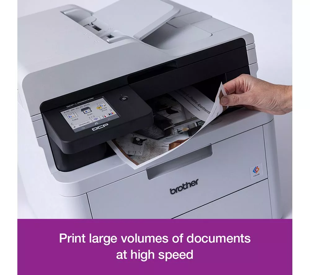 BROTHER DCPL3555CDW All-in-One Wireless Laser Printer - Image 4