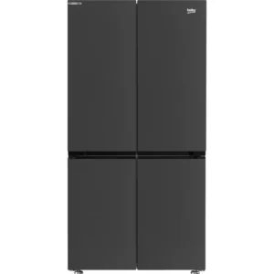 BEKO Pro HarvestFresh GN446224VPZ Fridge Freezer - Black Steel