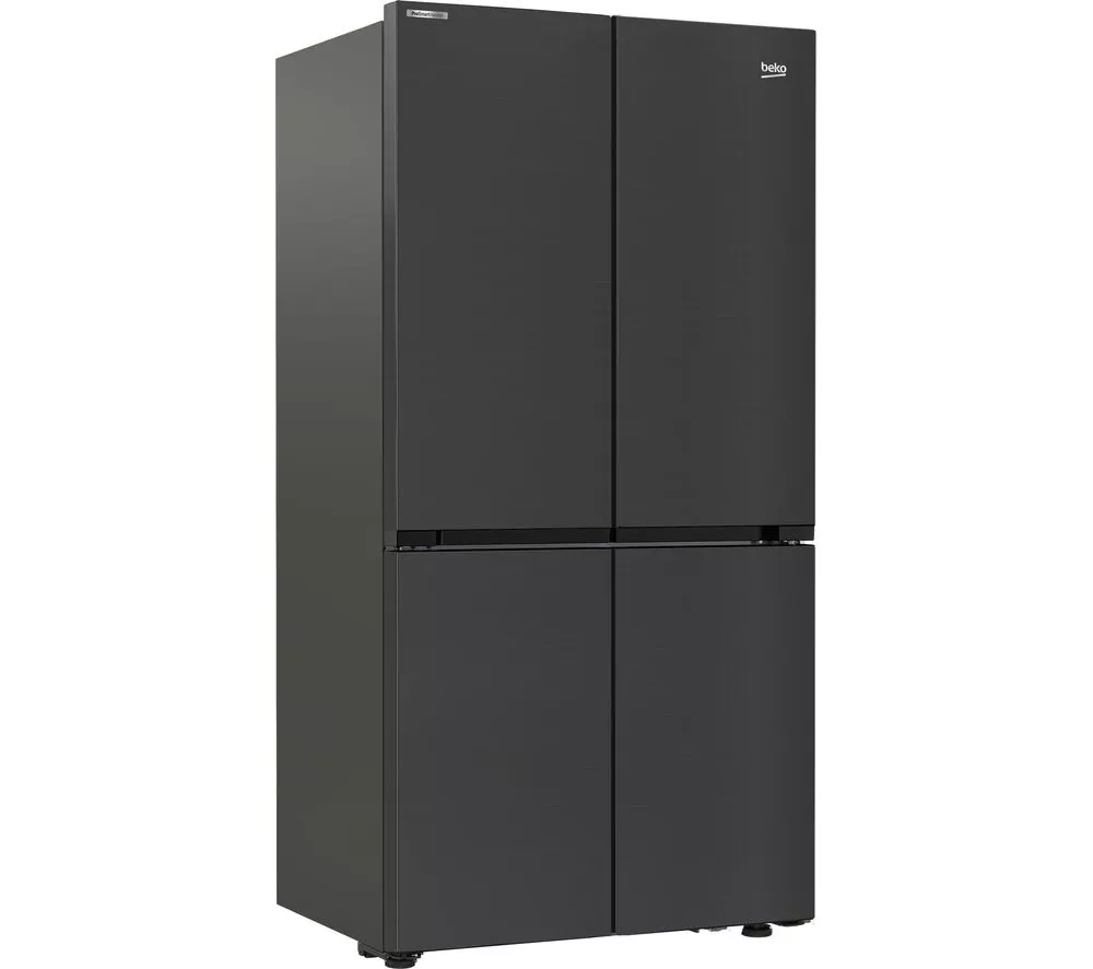 BEKO Pro HarvestFresh GN446224VPZ Fridge Freezer - Black Steel - Image 2