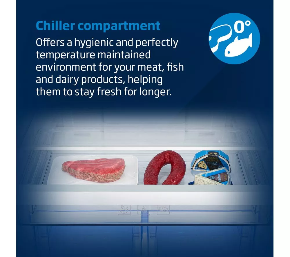 BEKO Pro HarvestFresh GN446224VPZ Fridge Freezer - Black Steel - Image 12