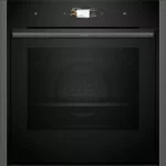 NEFF Slide&Hide N90 B64CS71G0B Electric Pyrolytic Smart Oven - Graphite
