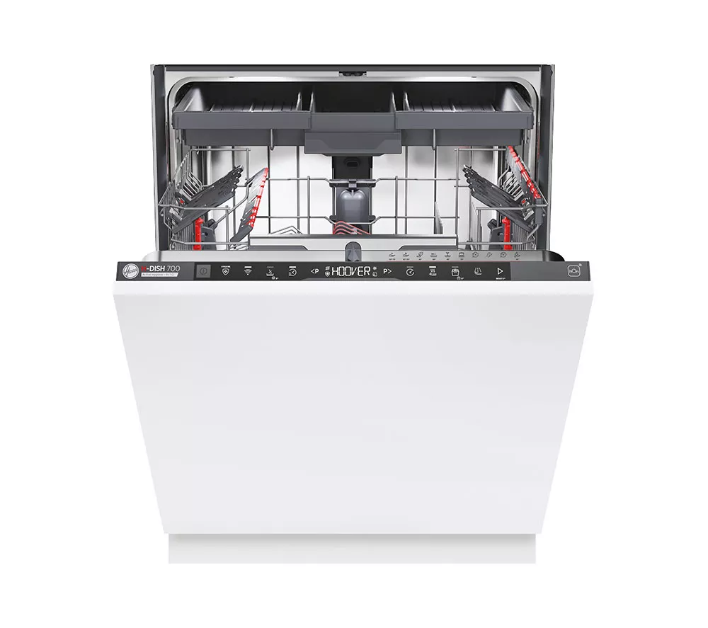 HOOVER HI 6B2S3PSTA-80 Full Size Fully Integrated WiFi-enabled Dishwasher