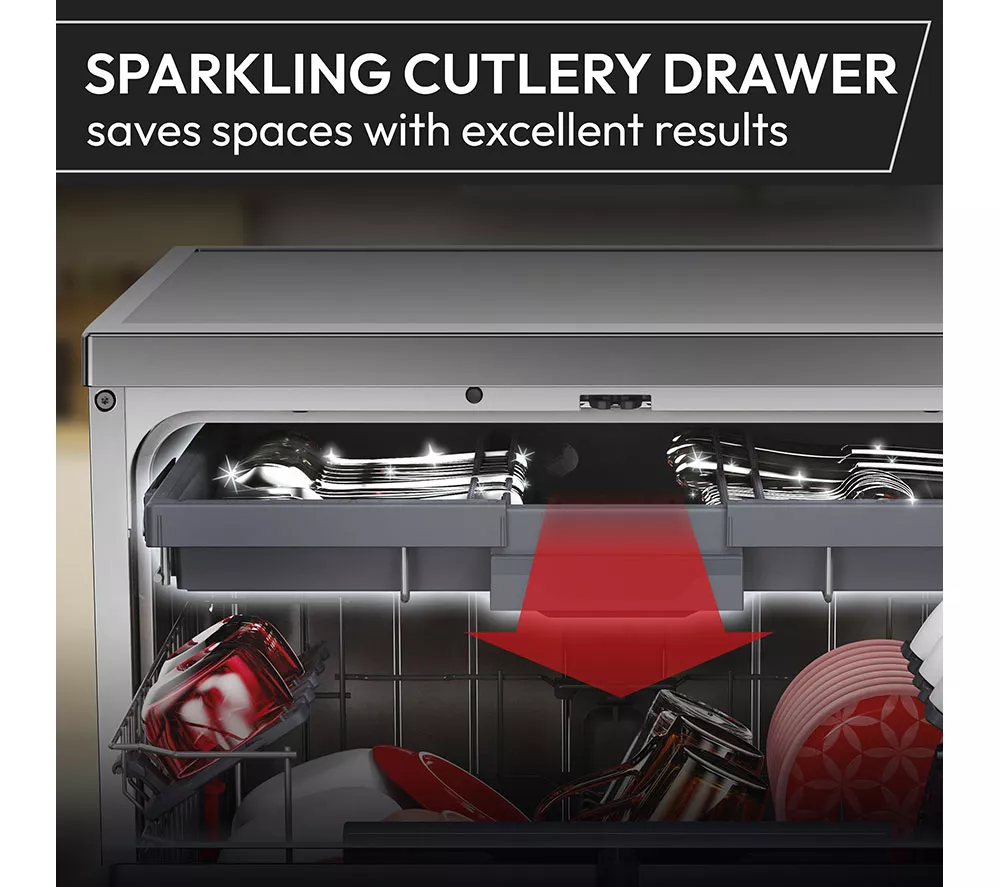 HOOVER HI 6B2S3PSTA-80 Full Size Fully Integrated WiFi-enabled Dishwasher