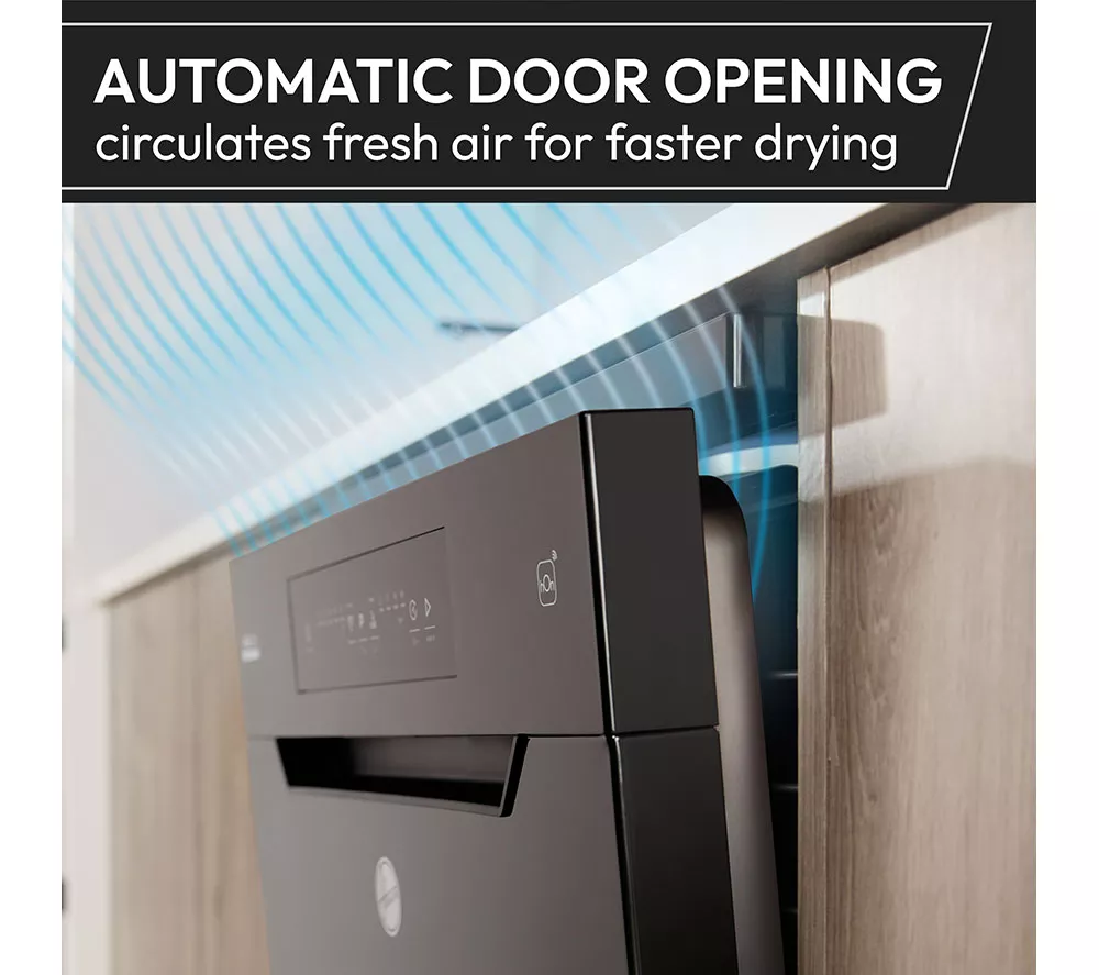 HOOVER HI 6B2S3PSTA-80 Full Size Fully Integrated WiFi-enabled Dishwasher