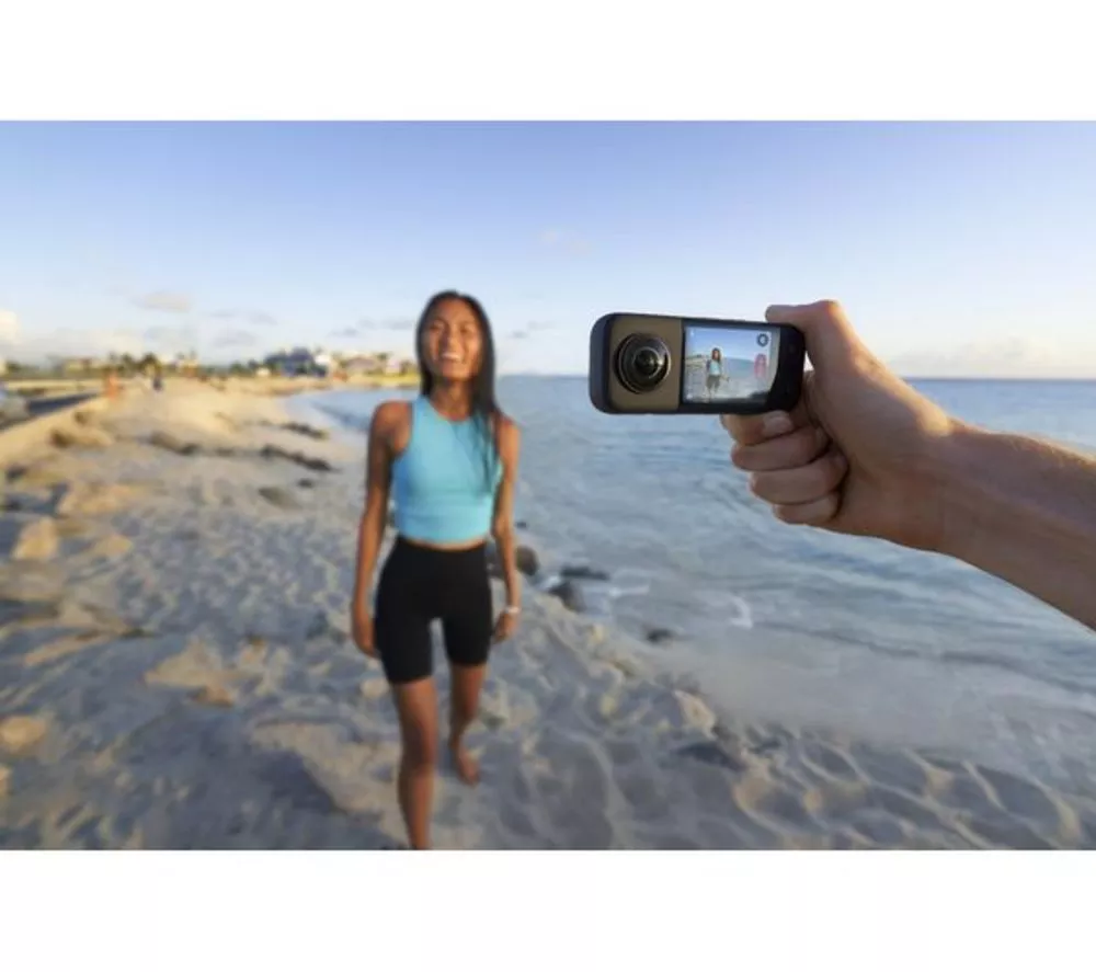 INSTA360 X3 4K Ultra HD 360 Action Camera - Black - Image 5