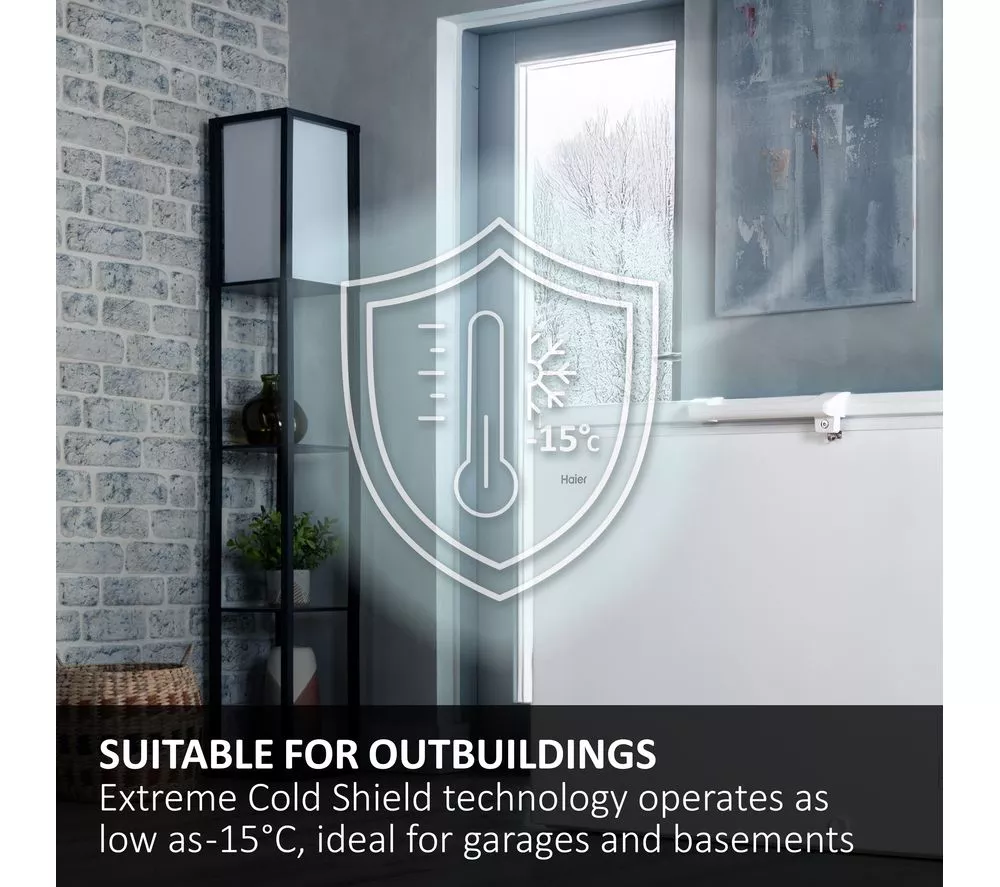 HAIER HCE321DK Chest Freezer - White - Image 5