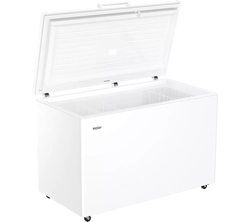 HAIER Series 7 HCE420EK Chest Freezer - White