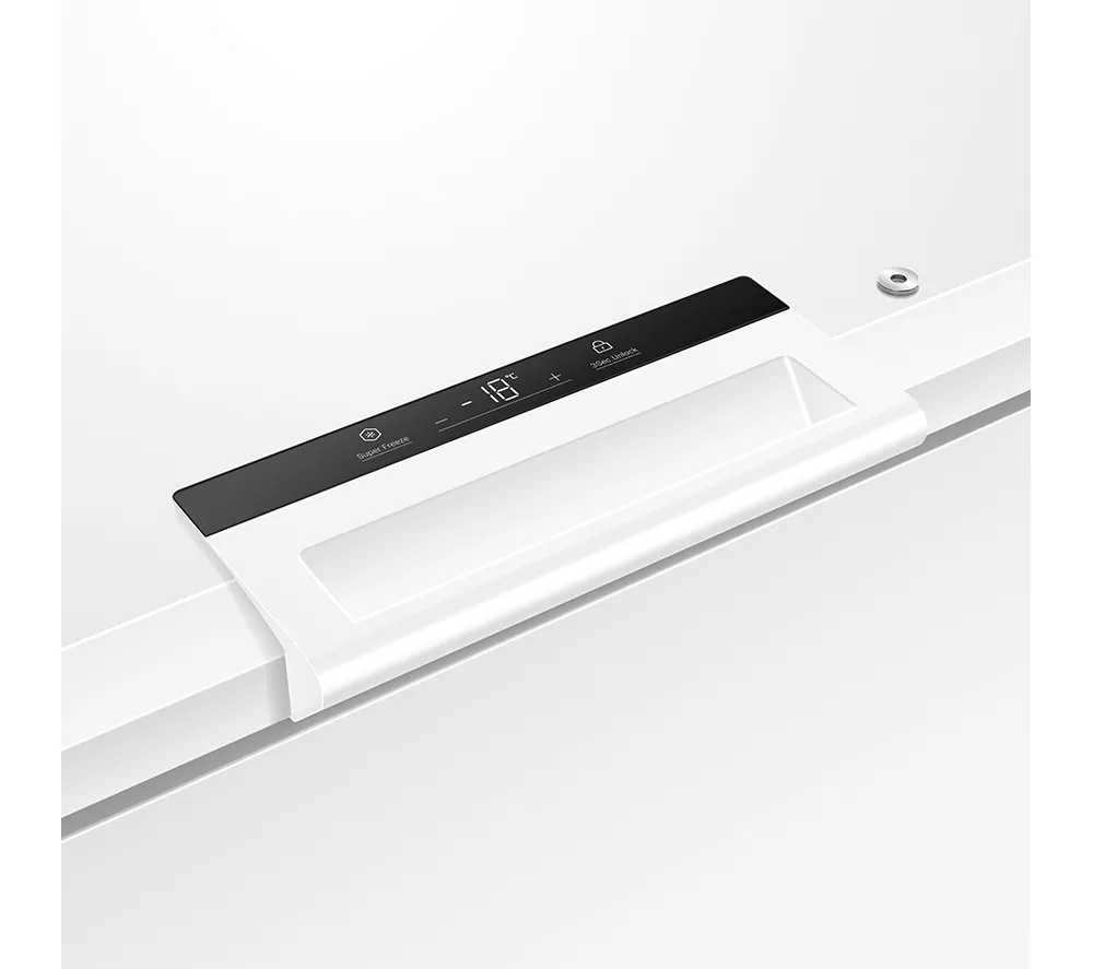 HAIER Series 7 HCE420EK Chest Freezer - White
