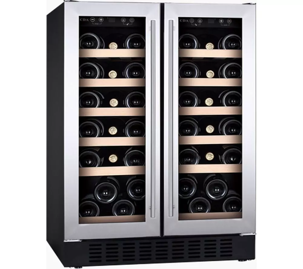 CDA CFWC624SS Wine Cooler - Stainless Steel - Image 2