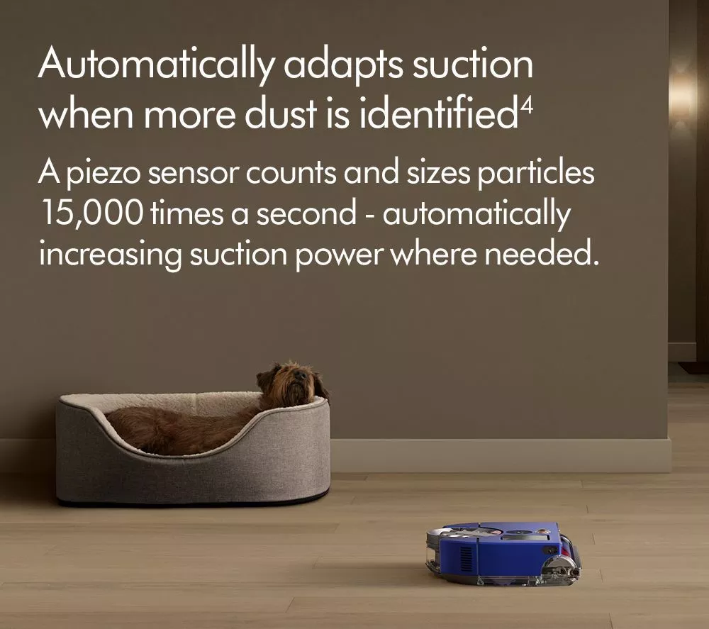 DYSON 360 Vis Nav Robot Vacuum Cleaner - Blue & Nickel - Image 3