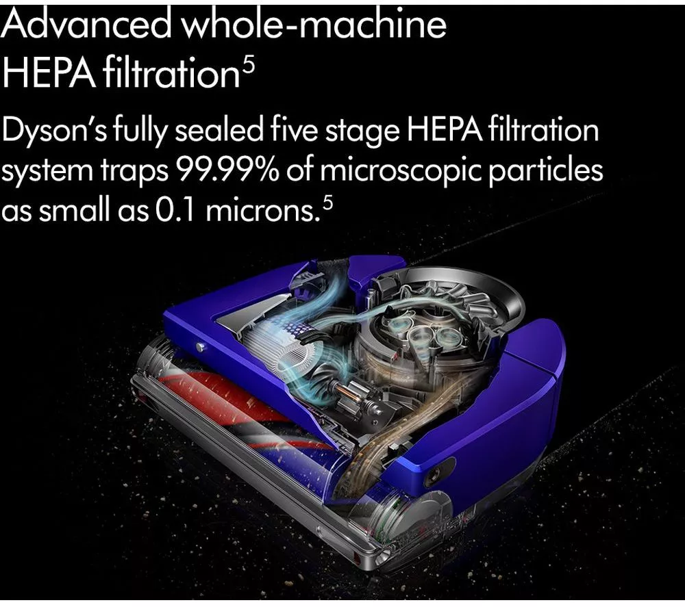 DYSON 360 Vis Nav Robot Vacuum Cleaner - Blue & Nickel - Image 11