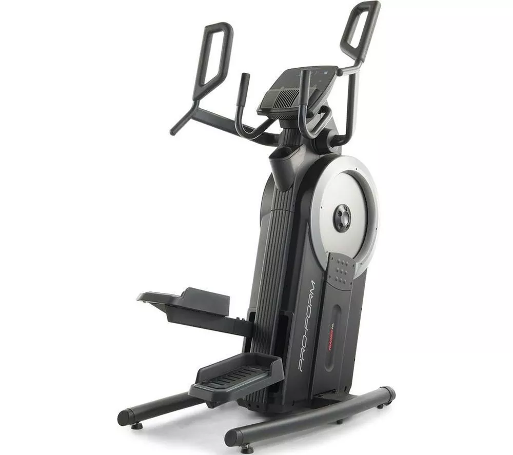 PROFORM Trainer HL Smart Bluetooth Elliptical Machine - Black & Silver