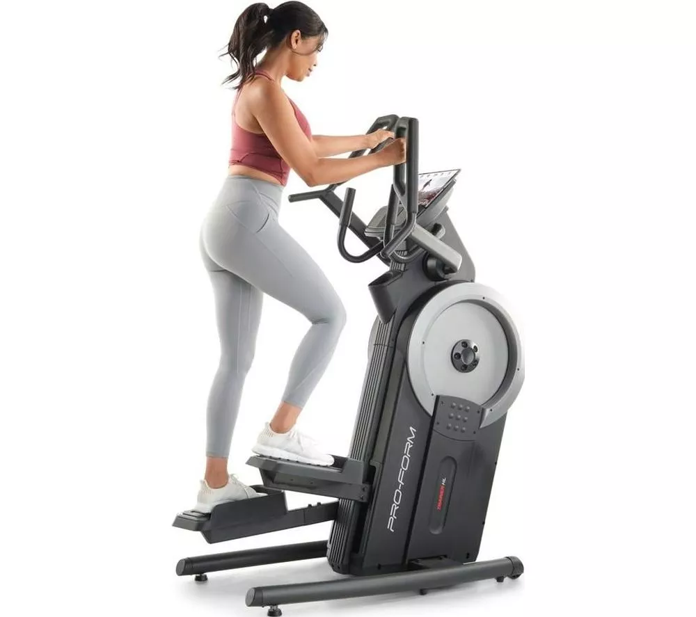 PROFORM Trainer HL Smart Bluetooth Elliptical Machine - Black & Silver - Image 5
