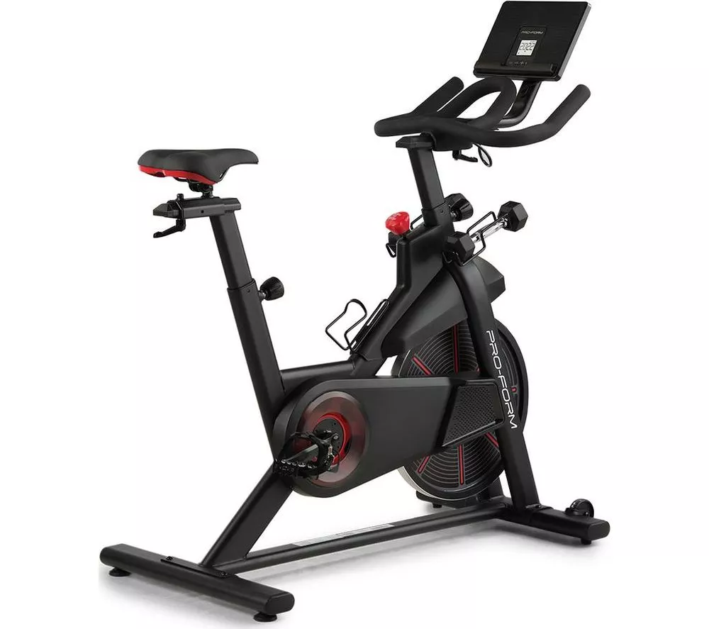 PROFORM Pro Trainer 500 Smart Bluetooth Exercise Bike - Black & Red