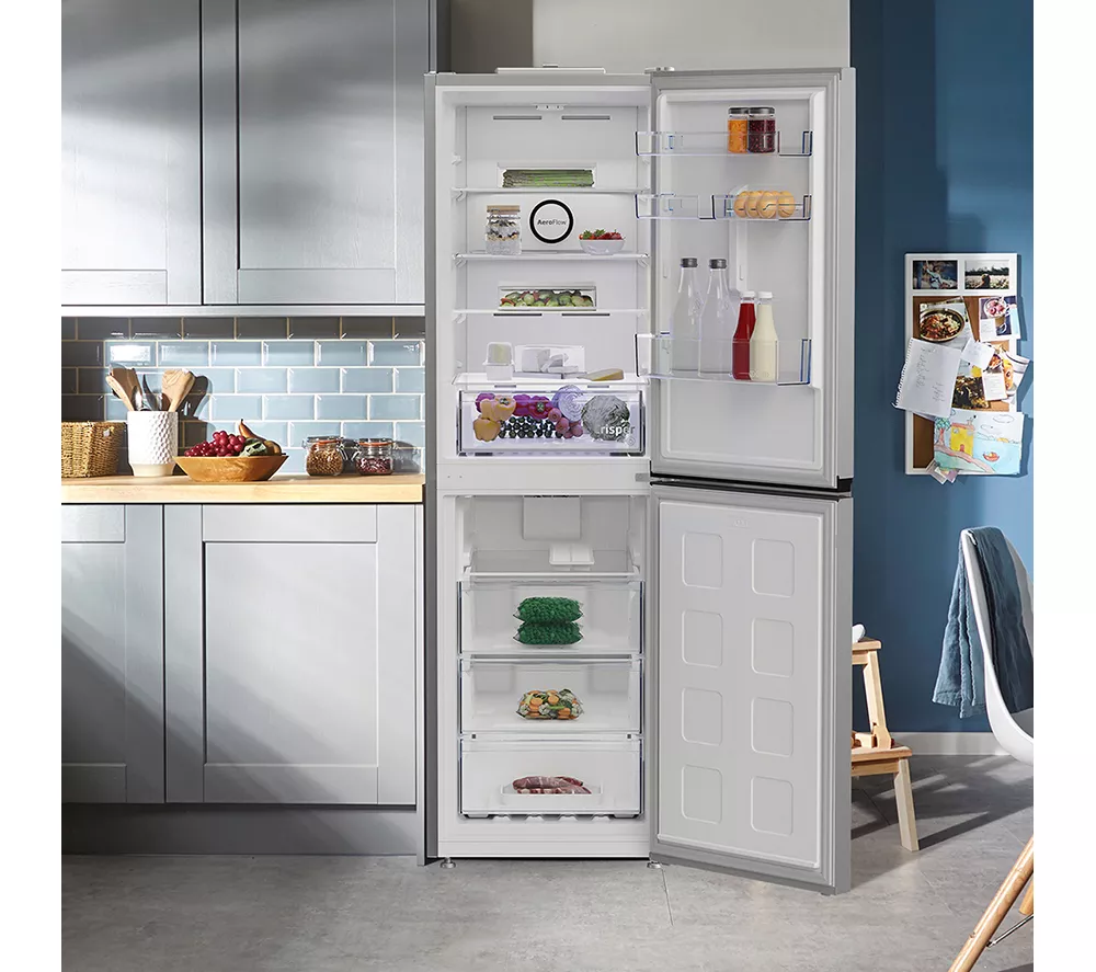 BEKO Pro CNG4692S 50/50 Fridge Freezer - Silver