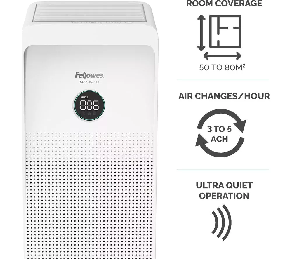 FELLOWES AeraMax SE Air Purifier - White