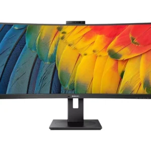 PHILIPS 34B1U5600CH Quad HD 34" Curved VA WLED Monitor - Black