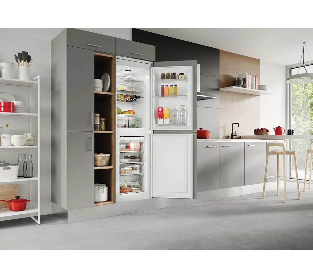 HOOVER HOB50N518EVK Integrated 50/50 Fridge Freezer - Sliding Hinge - Image 9