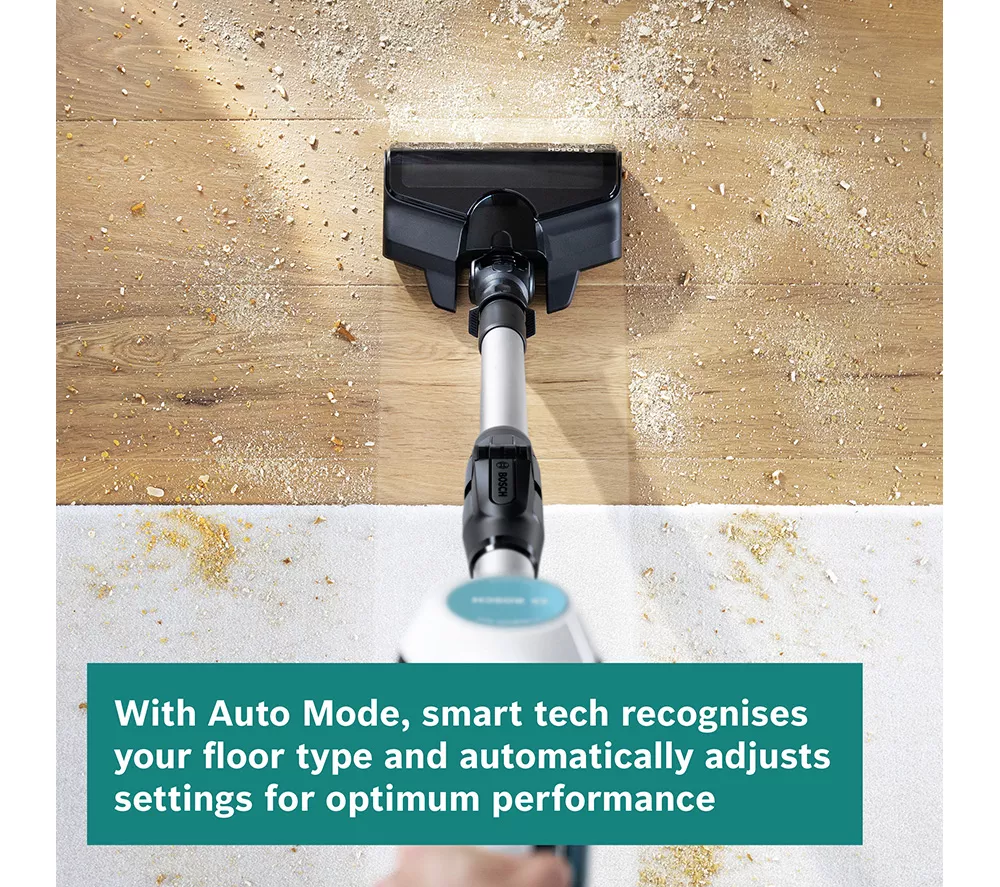 BOSCH Unlimited 7 Aqua BCS71HYGGB 2-in-1 Cordless Vacuum Cleaner - White & Turquoise - Image 5