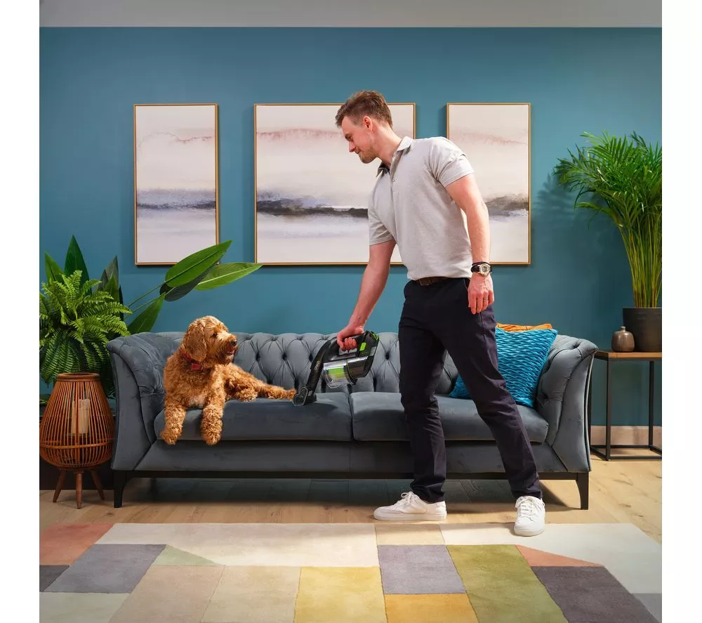 GTECH AirRAM 2 K9 Cordless Vacuum Cleaner & Multi K9 Handheld Vacuum Cleaner Bundle - Black & Green - Image 8