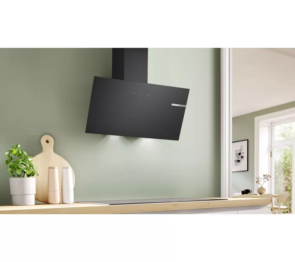 BOSCH Series 2 DWK85DK60B Chimney Cooker Hood - Black - Image 3