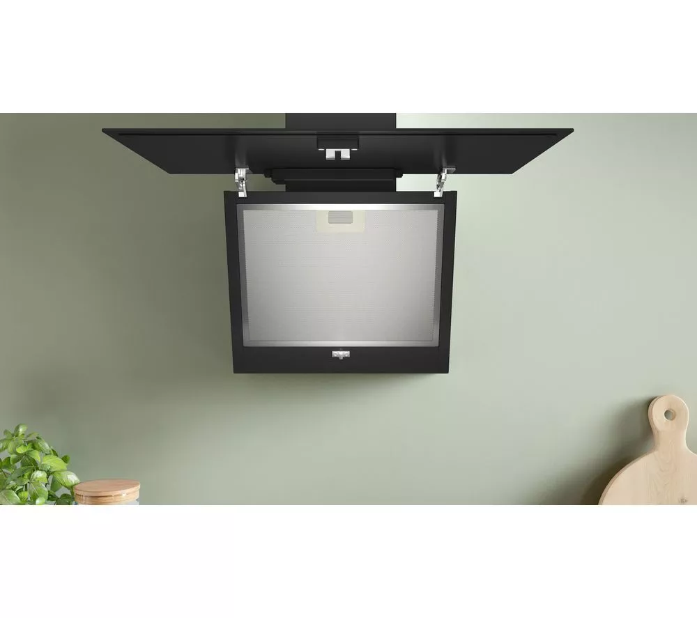 BOSCH Series 2 DWK85DK60B Chimney Cooker Hood - Black - Image 4