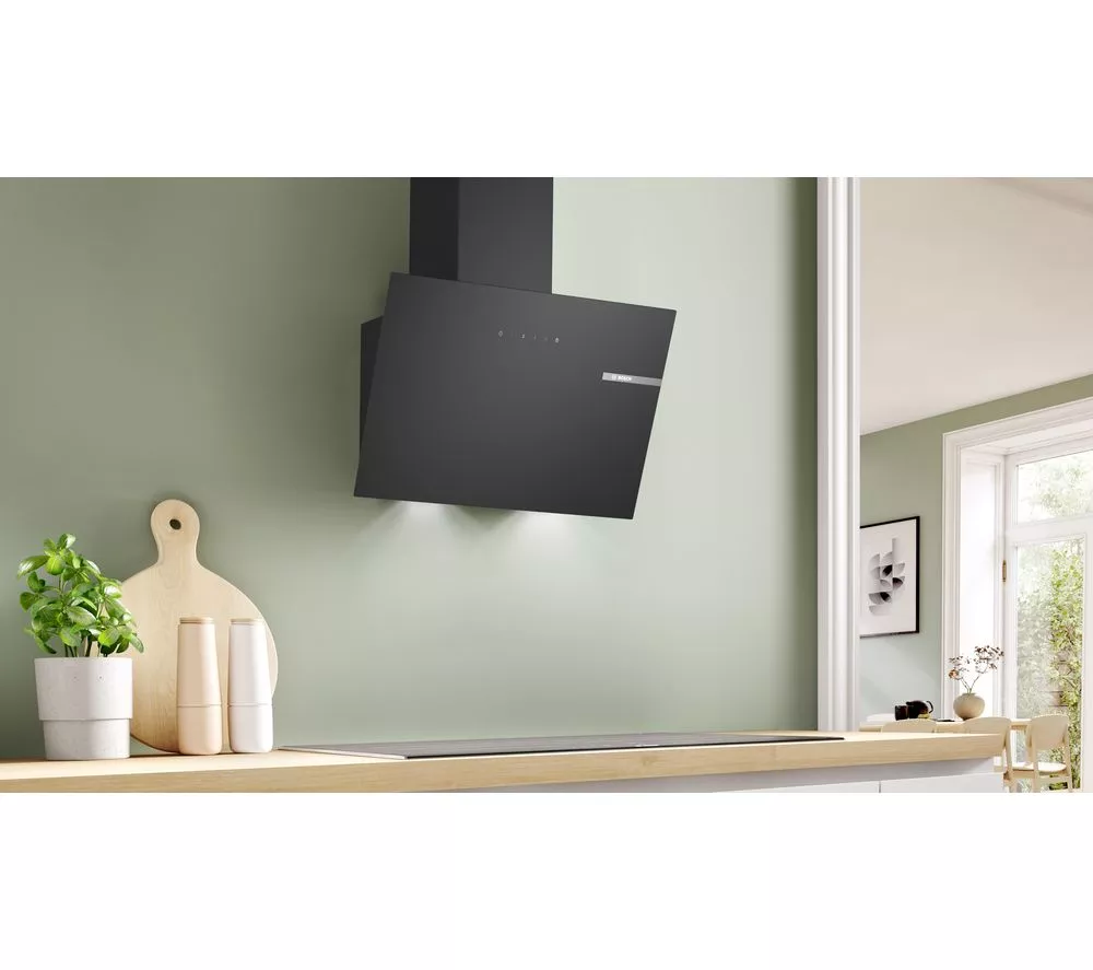 BOSCH Series 2 DWK65DK60B Chimney Cooker Hood - Black - Image 3