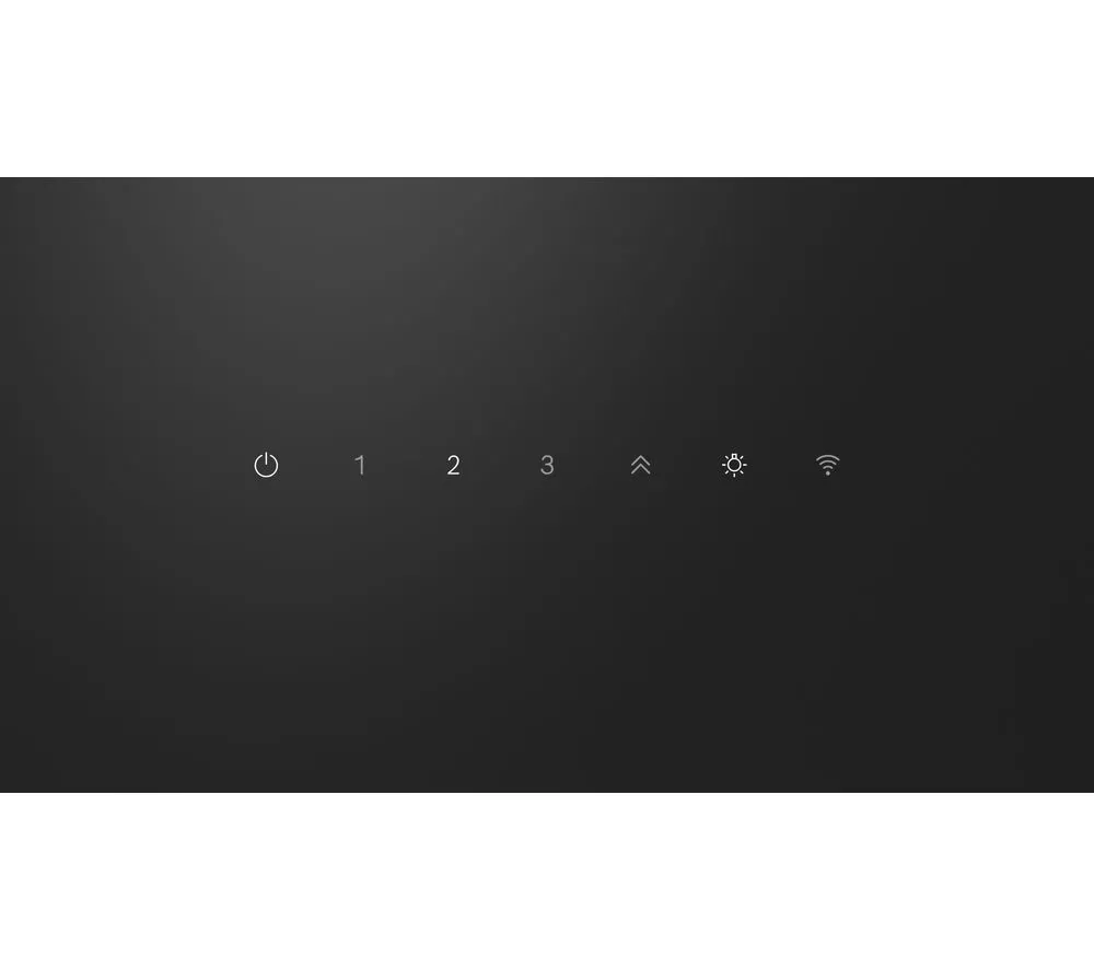 BOSCH Series 4 DWK67FN60B Chimney Smart Cooker Hood - Black - Image 2