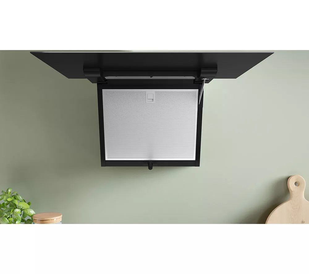 BOSCH Series 4 DWK67FN60B Chimney Smart Cooker Hood - Black - Image 5