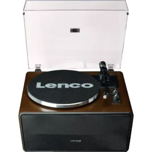 LENCO LS-470 Belt Drive Bluetooth Turntable - Walnut