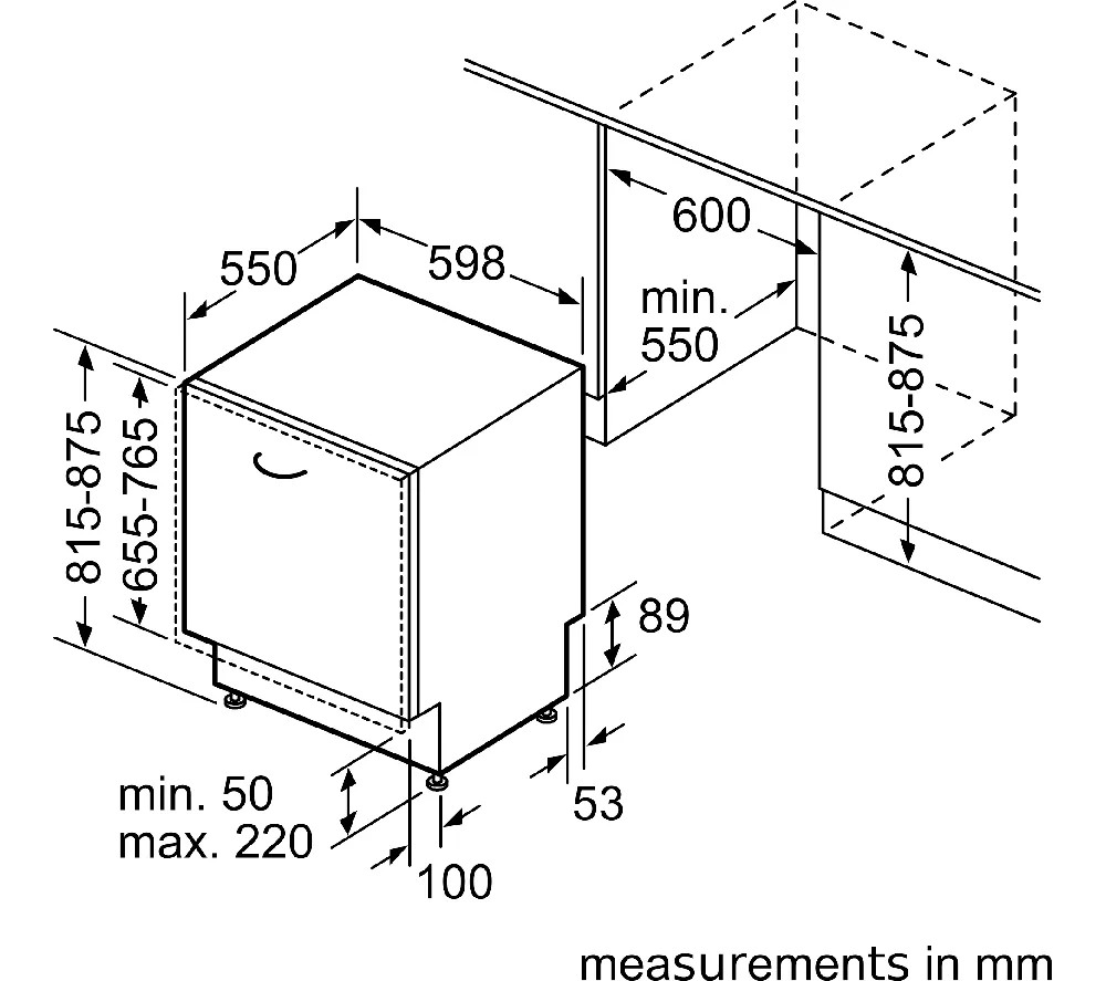 BOSCH Series 6 Perfect Dry SMD6YCX01G Full-size Fully Integrated WiFi-enabled Dishwasher - Image 5