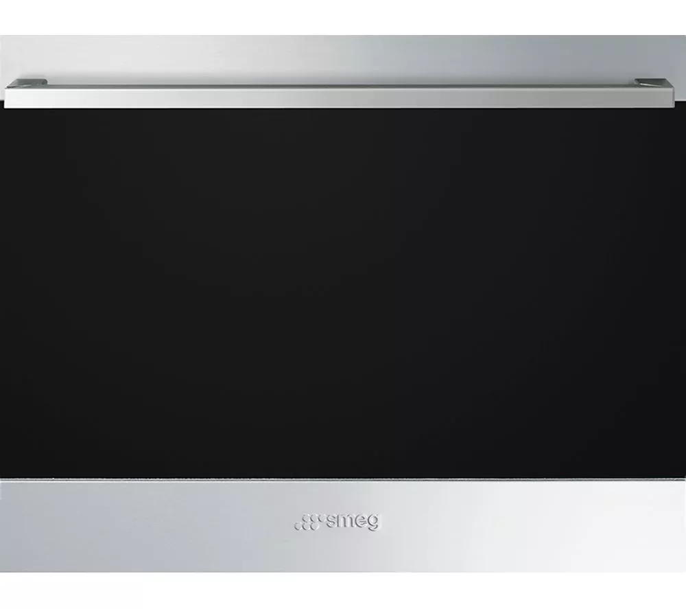 SMEG Cucina SF4400MCX1 Built-in Compact Combination Microwave - Stainless Steel