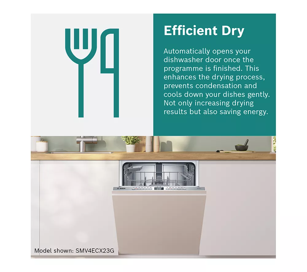 BOSCH Series 4 SMV4ECX23G Full-size Fully Integrated WiFi-enabled Dishwasher