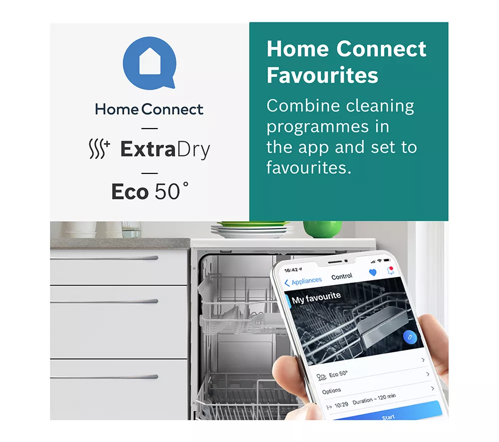 BOSCH Series 4 SMV4ECX23G Full-size Fully Integrated WiFi-enabled Dishwasher