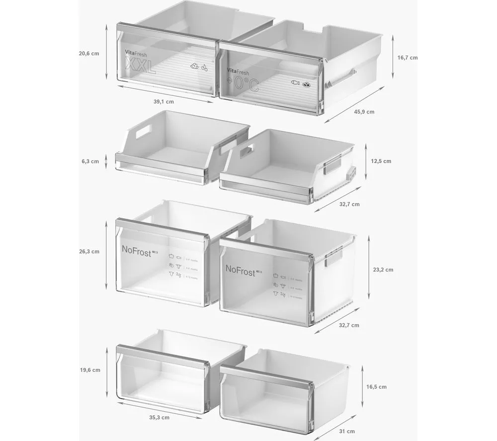 BOSCH Series 6 KFI96APEAG Fridge Freezer - Stainless Steel - Image 4