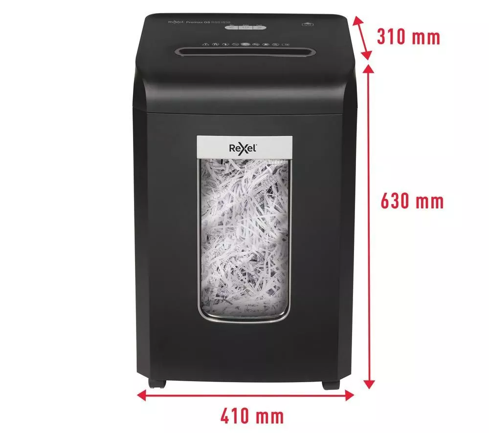 REXEL ProMax QS RSS1838 Strip Cut Paper Shredder - Image 6