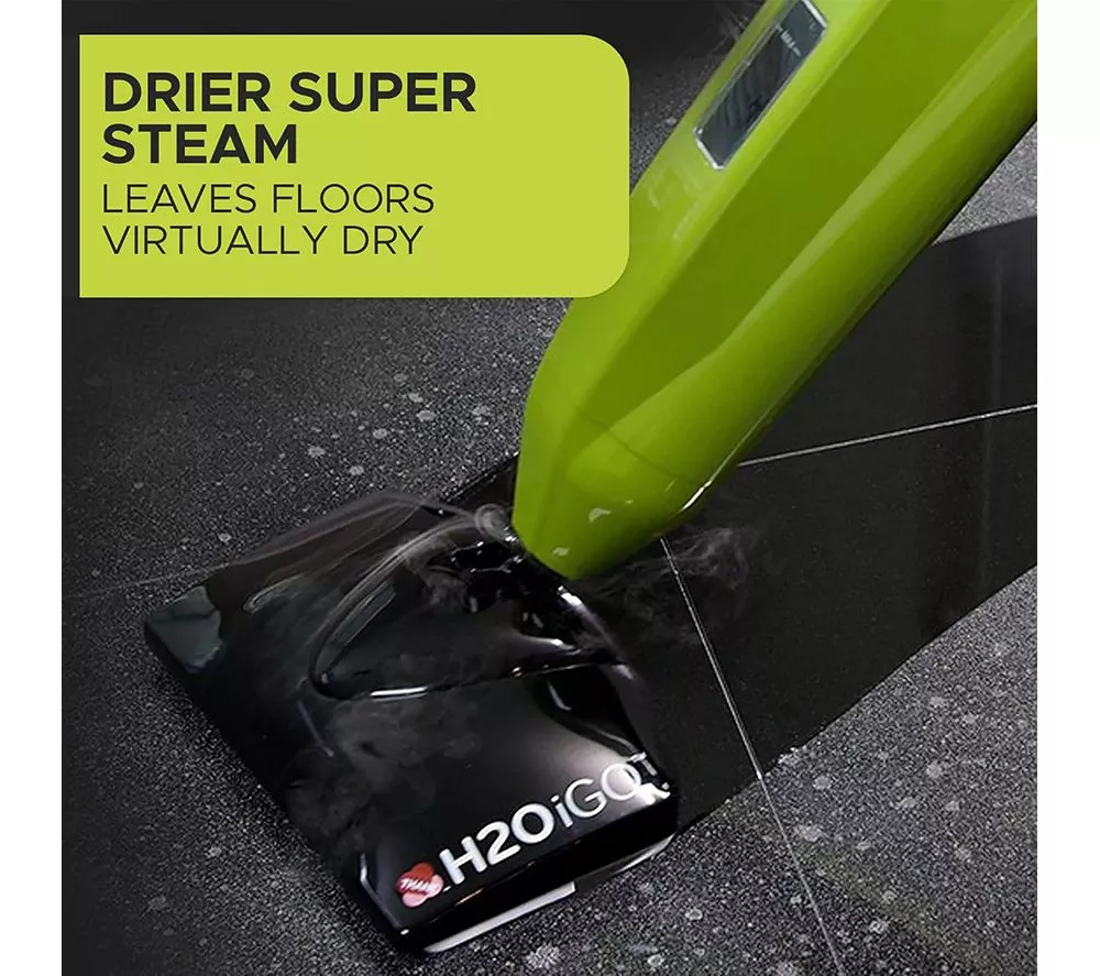 H2O iGO CORDLESS Outdoor Steam Mop - Green - Image 3