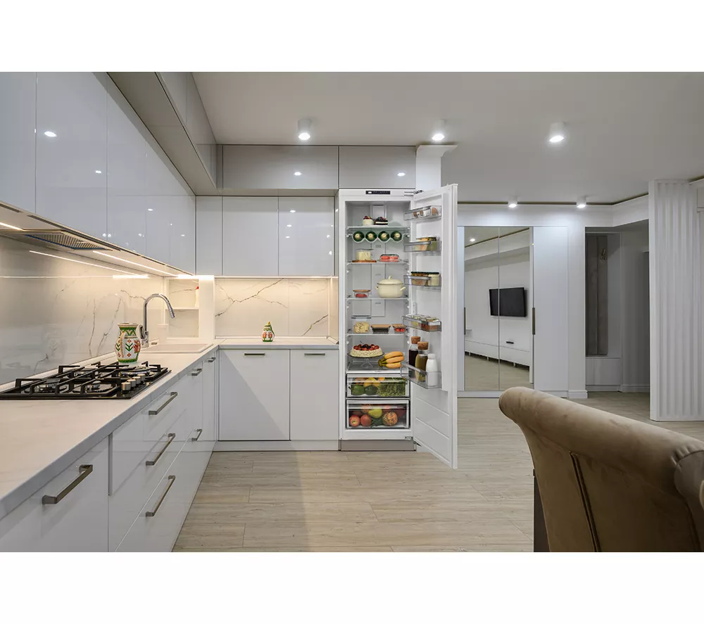 SHARP SJ-LE300E00X-EN Integrated Tall Fridge - Fixed Hinge