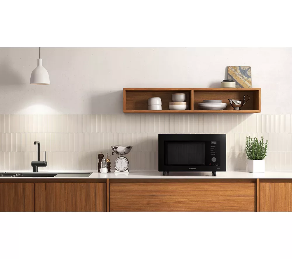 SAMSUNG MC32DB7746KCE3 Combination Microwave - Charcoal & Black - Image 4