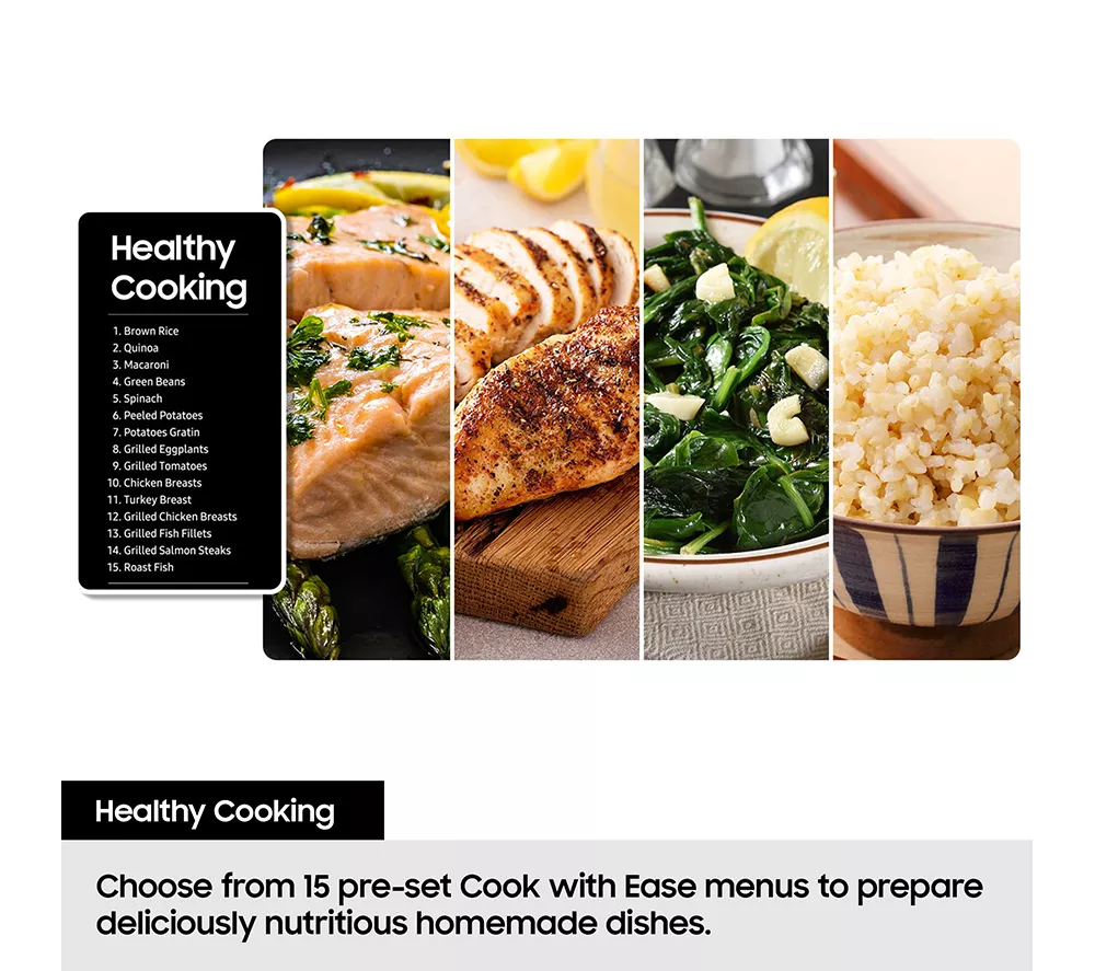 SAMSUNG MC32DB7746KCE3 Combination Microwave - Charcoal & Black - Image 9