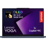 LENOVO Yoga Slim 7X 14" Laptop, Copilot+ PC - Snapdragon X Elite, 1 TB SSD, Cosmic Blue