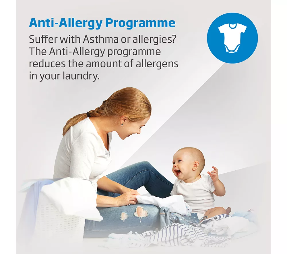 BEKO Pro EnergySpin IronFast BM3WT4841IA 8 kg 1400 Spin Washing Machine - Anthracite - Image 6