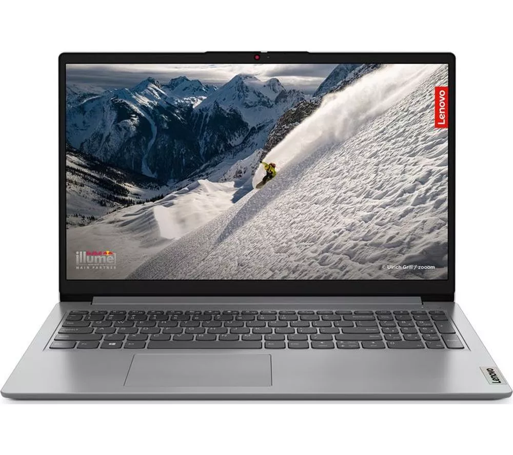 LENOVO IdeaPad 1 15.6" Laptop - AMD Ryzen 3 128 GB SSD Grey