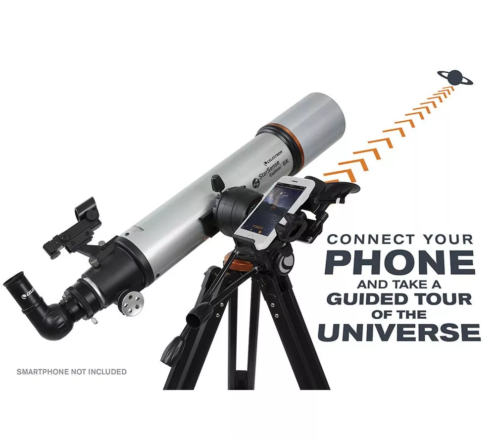 CELESTRON StarSense Explorer DX 102AZ Refractor Telescope - Silver - Image 11